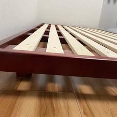 すのこベッドフレームの画像