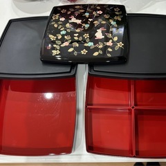 お重箱　山中塗の画像