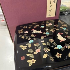 お重箱　山中塗の画像