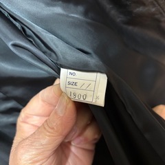 ロングコート　牛革の画像