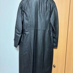 ロングコート　牛革の画像