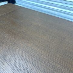 店頭引き渡し 中古 千趣会 伸縮テーブル 木製 デスク 家具の画像