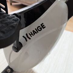 ハイガー フィットネスバイク 心拍数メーター付き 折りたたみ式 負荷10段階 HG-QB-J917B エクササイズバイク エアロ トレーニングバイク ダイエットの画像