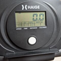 ハイガー フィットネスバイク 心拍数メーター付き 折りたたみ式 負荷10段階 HG-QB-J917B エクササイズバイク エアロ トレーニングバイク ダイエットの画像