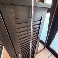 ダークブラウン靴箱⭐️の画像