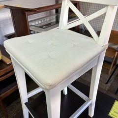 【ジャングル深井店】カウンターチェア ホワイト 白 イス 家具 ...