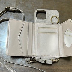 iPhone14スマホケース　ストラップ付きアイフォン14
の画像