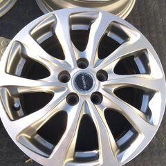 ホイール　４本セット　15インチ　５穴　PCD100 プリウスの画像