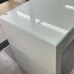 ★リユースのサカイ千葉中央店★  デスク ホワイト H79×D41×W120 クリーニング済み TC5647の画像