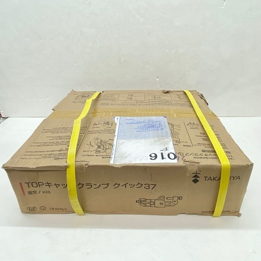 未使用 タカミヤ TOP キャッチクランプ クイック37 直交 20個入り CK-R37Q-V【店頭引取限定】