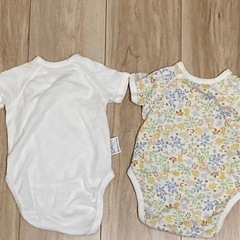 ベビー　コンビ肌着　50〜60　まとめ売り　6枚セット　ユニクロ　バースデイの画像