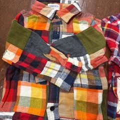 お譲りします。90cmチェック柄 薄手の画像