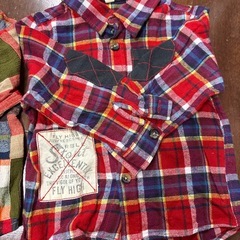 お譲りします。90cmチェック柄 薄手の画像