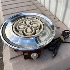 ナショナルの高能率600Wコンロ（丸形）「NK-682」