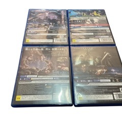 PS4 ソフト 4本セット まとめ売りの画像