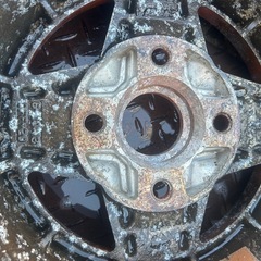 AE86用ホイール2本の画像