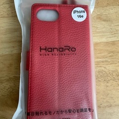 iPhone16e 手帳型ストラップ付きケースの画像