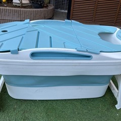 ポータブルバスタブ 折りたたみ浴槽の画像