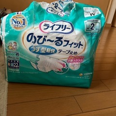 介護用テープ式オムツとパッドの画像