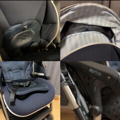 アップリカ　オプティア　AB型ベビーカーの画像