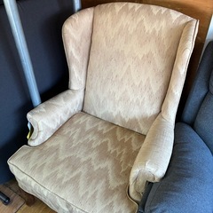 【ジャングル深井店】★アンティーク調 チェア イス ナチュラル 一人用 家具 堺市 深井 【FU3054】の画像