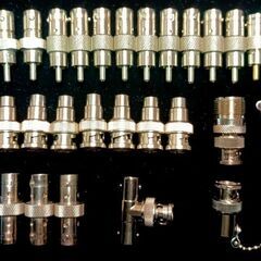 ◆取引条件有り◆未使用品◆ BNCコネクター全6種計25個（内訳本文参照）の画像