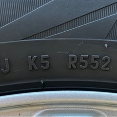 スタッドレスタイヤ195/65R15 (4本、アルミ付)の画像