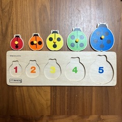 ボーネルンド 型はめパズル てんとう虫の画像