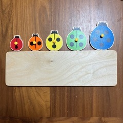 ボーネルンド 型はめパズル てんとう虫の画像