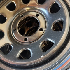 ジムニーシエラ スタッドレス ブリザック 2024年製の画像