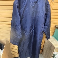 高83ベンチコート ミズノ スポーツ観戦 紺色 Mサイズの画像