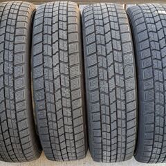 工賃込み　２０２２年グッドイヤー冬タイヤ　１５５／６５Ｒ１４　４本セットの画像