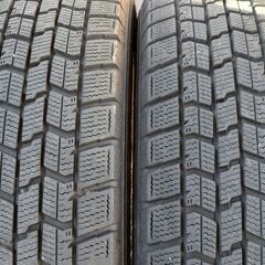 工賃込み　２０２２年グッドイヤー冬タイヤ　１５５／６５Ｒ１４　４本セットの画像