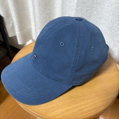美品　トミーヒルフィガー ネイビーキャップの画像