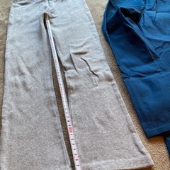 レギパン　グレー　デニム柄　130 120の画像