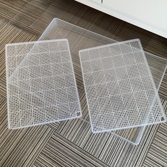 犬　トイレ　メッシュ アクリルトレイの画像