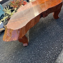 一枚板　机　テーブルの画像