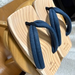 美品　snow peak ネイビー 下駄の画像