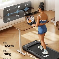 ルームランナー 折りたたみ トレッドミル ランニングマシン 傾斜機能の画像