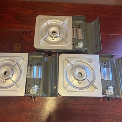 カセットコンロ3台セット｜動作良好【早い者勝ち・引き取り限定】の画像