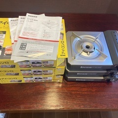 カセットコンロ3台セット｜動作良好【早い者勝ち・引き取り限定】の画像