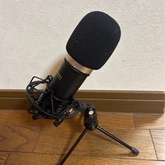 コンデンサーマイク&スタンドの画像