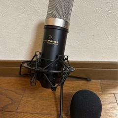 コンデンサーマイク&スタンドの画像