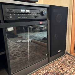 LAS COLUMBIAのレコード、FM,AMの
オーディオセット の画像