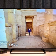 49V型 Panasonic VIERA フルHD 液晶テレビ 地デジ BS CS ◎ 2016年製 TH-49D305の画像