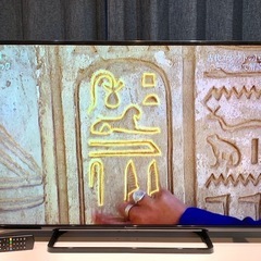 49V型 Panasonic VIERA フルHD 液晶テレビ 地デジ BS CS ◎ 2016年製 TH-49D305の画像