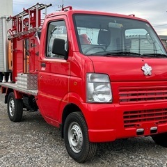 車検2年付★スズキ キャリイトラック 消防車 4WDの画像