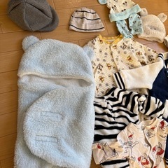 ベビー ロンパース長袖 美品60~70 まとめ売り 出産準備の画像