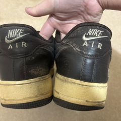 【NIKE】28.5センチ　air force oneブラウン　GORE-TEXの画像