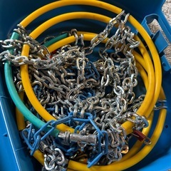 軽自動車　タイヤチェーン  亀甲型  かんたんチェーン の画像